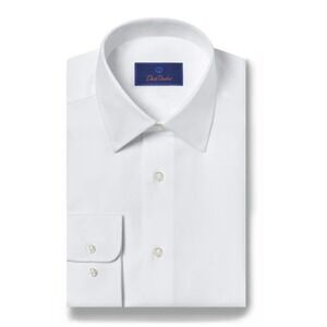 David Donahue Royal Oxford Dress Shirt Size‎ 15.5 New with Tags